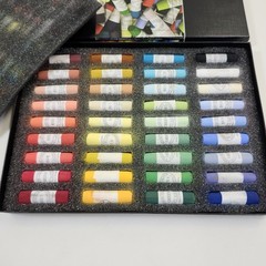 Unison Soft Pastels 36 Piece Starter Set Made in England Sticks New Unused Art