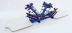 Micro-adjust 4 Color Screen Printing Kit Press Printer with Full Set Supplies