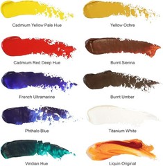 12-Piece Winton Oil Color Studio Set with Brushes – Perfect for Aspiring Artists