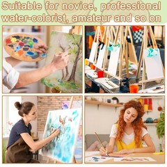 300 Pcs Watercolor Paper Sheets 6×9 Inch Cold Press 110 lb 230 GSM Art Pad for A