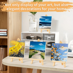 12pcs A-Frame Tabletop Easel Set