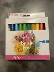Royal Talens : Ecoline : Watercolour Brush Pen : Set of 20
