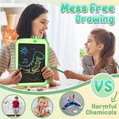 LCD Writing Tablet for Kids 8.5″ Toddler Toys Learning Drawing Board Dinosaur To