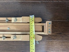 VTG Daler Rowney Easel Wood & Metal Portable Sketching Painting Drawings Rack