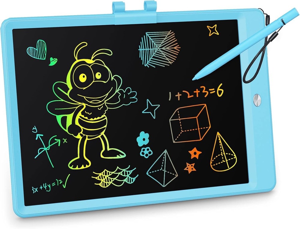 Kokodi Lcd Writing Tablet Gifts For 3 Years Old Boys And Girls10 Inch Colorful