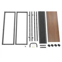 Black Painting Drying Rack Art Storage Rack Display Stand w/ 4 Universal Wheels