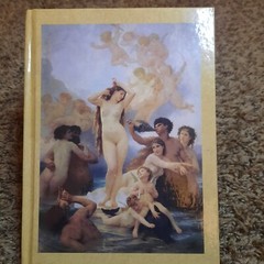 Birth of Venus Bouguereau Sketchbook Notebook 8″ Hardcover Art History