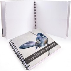 Tear Out Watercolor Journal – 8″ x 8″ – Premium Art Journal with Handmade Dec…