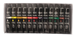 Sargent Art Watercolor Tubes 12 Hues New Sealed Pro Quality
