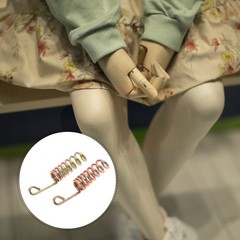 2 Pcs Model Display Stand Handfedern Female Mannequin Spring Hook