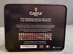Castle Art Supplies 72 Watercolor Pencils Set, Vibrant Pigments for Blending,…