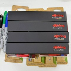 0.1/0.2/0.3/0.5mm Rotring Isograph Technical Drawing Pen Black Ink Refillable