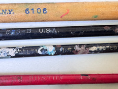 Used Lot 21 Water/Oil/Craft Paint Brushes, Grumbacher, Winsor, Delta, Langnickel