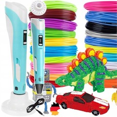 For Kid 3D Printing Pen Set with PLA Filament USB 3D Pen Creative Art Toy Gift