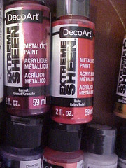 Lot of 26 DecoArt Extreme Sheen Acrylic Paints 2 fl.oz. Colors listed P