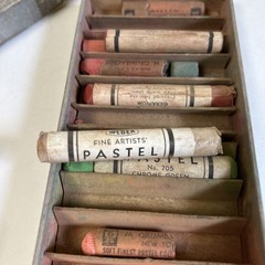 Vintage Devoe, Weber, Grumbacher Pastels. Fine Artists Pastels Assort. 12 *read*