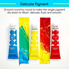 Gouache Paint Tube Set – 48 X 12Ml (0.4 Oz) Colors Art Paint Supplies for Artist
