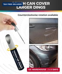 Touch Up Paint Pen for Cars, Automotive Scratch Repair, Car Paint Pen (Gray)