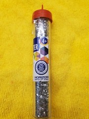 3 Horizon Group .6 Ounce Glitter Tubes Silver,Red,Purple