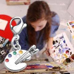 CHOORO Artist Palette Clip-on Charm Paint 18mm x 14mm,