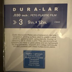 Grafix Monoprint Plates K30DC912-3 Impress 3x 9″X12″ Reductive Additive Trace