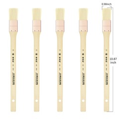 XDT#300-2 Pin Point Art Brush 6Pc #5/0#3/0#0#1#2#3 Nylon Acrylic Oil Watercolor