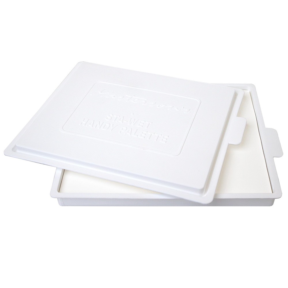 Masterson Sta Wet Palette System 8.5In X 7In Airtight Acrylic Paint Holder