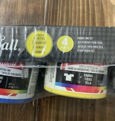 Speedball Screen Printing Ink, 4 Ounces Jars, Set of 4 Colors