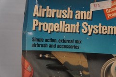 Testors Airbrush & Propellant System Model 8821 Vintage + Extras