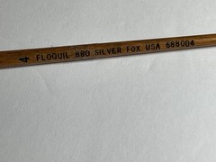 Floquil 880 Silver Fox Round Artist Paint Brush 688004 #4 Hobby Unused