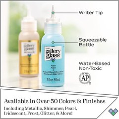 Window Acrylic Craft Paint Set Formulated to be Non-Toxic, Perfect for Beginn…