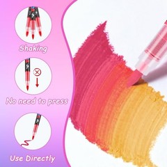 Water-Based Acrylic Paint Markers Brush Tip – 48 Colors – Acrylic Colored Paint