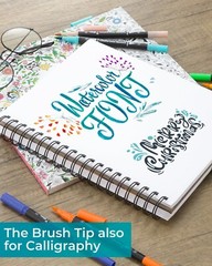Water-Soluble Dual Tip Markers Set – 160 Odorless Colors for Creative Freedom