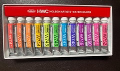 Holbein HWC Artists Watercolor Set Of 12 Colors 5ml 0.17 fl oz – New