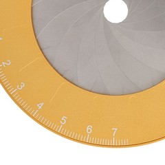 Metal Round Circle Drawing Tool Professional Drawing Ruler
