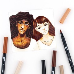 Tombow 56170 Dual Brush Pen Art Markers, 10 Count (Pack of 1), Portrait