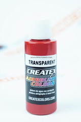 Createx 5117 Transparent Brite Red 2Oz. Paint. by Spraygunner