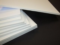 25 – 4×4 Foam Core 3/16″ Thick 4″ x 4″ White Foamcore Foam Board Framing Art