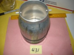 Old paint cup unknown make for parts