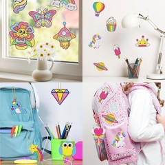 BANBBUR 16 Pcs Gem Art for Kids Age 4-8 8-12,Kids Crafts 5D Small, Sweet
