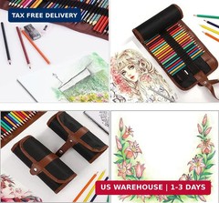 Heshengping Sketching Drawing Art Pencil Kit-50 Piece Set with 24 Color Pencils