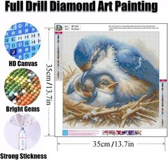 Diamond Art Kits for Adults-Birds Diamond Painting Kits for Adults Beginners-