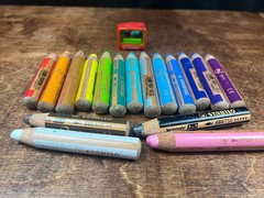 STABILO – Woody 880 3 in 1 Multi-Media Watercolour Pencils – Jumbo Lot of 16