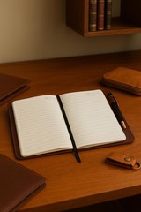 XL Leather Journal Cover for Sketchbook (7.5 x 9.75 in), Compatible for Compo…