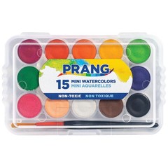 Prang Mini Watercolor Paint Sets, (Bulk 0.01 Ounce (Pack of 24), Multicolored