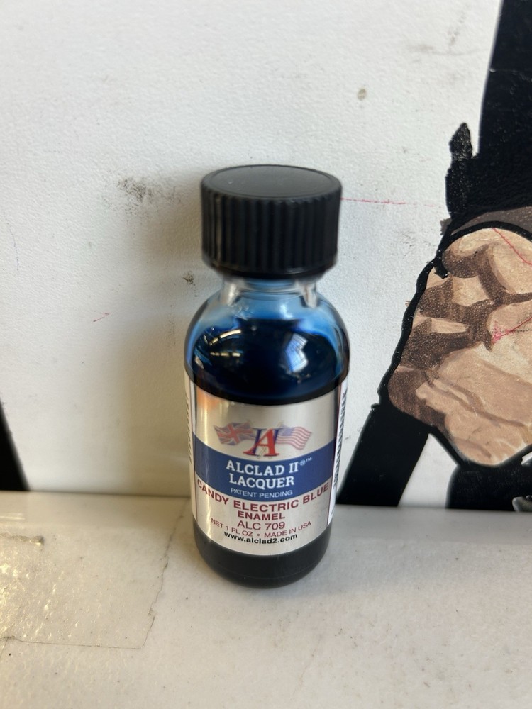 ALC-709 Alclad II Candy Electric Blue Enamel Paint 1-oz bottle
