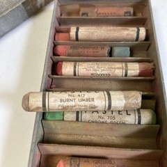 Vintage Devoe, Weber, Grumbacher Pastels. Fine Artists Pastels Assort. 12 *read*