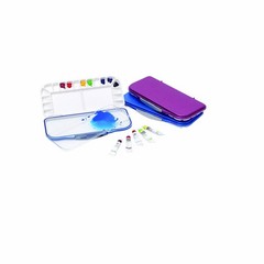 Mijello Airtight Watercolor Palette, 18~Well Blue