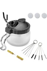 4 Pc Airbrush Cleaning Kit Cleaner Supplies Brushes Airbrush Cleaning Pot Holder