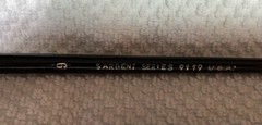 Vintage Sargent Series 9119 #9 Flat Fine Art Brush NOS
